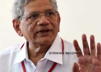 ഗവർണറുടെ നടപടി ഭരണഘടന വിരുദ്ധം;പ്രയോഗിക്കുന്നത് ഇല്ലാത്ത അധികാരം: സീതാറാം യെച്ചൂരി