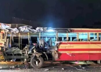 വടക്കഞ്ചേരി ടൂറിസ്റ്റ് ബസ് അപകടം; കെഎസ്ആര്‍ടിസി ബസിന്റെ ഭാഗത്തും പിഴവെന്ന് റിപ്പോര്‍ട്ട്