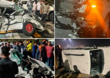 ടാങ്കര്‍ ലോറിയുടെ നിയന്ത്രണം നഷ്ടപ്പെട്ടു; ഹൈവേയില്‍ 48 വാഹനങ്ങള്‍ കൂട്ടിയിടിച്ചു