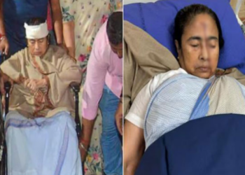 മമത ബാനർജിയുടെ വീഴ്ച ‘പിന്നിൽ നിന്നുള്ള തള്ളൽ’ കാരണമാകാമെന്ന് ഡോക്ടർ; ആശുപത്രി വിട്ടു