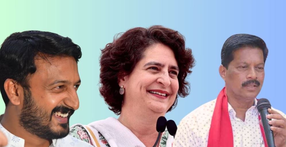 priyanka wins wayanad, ldf udf