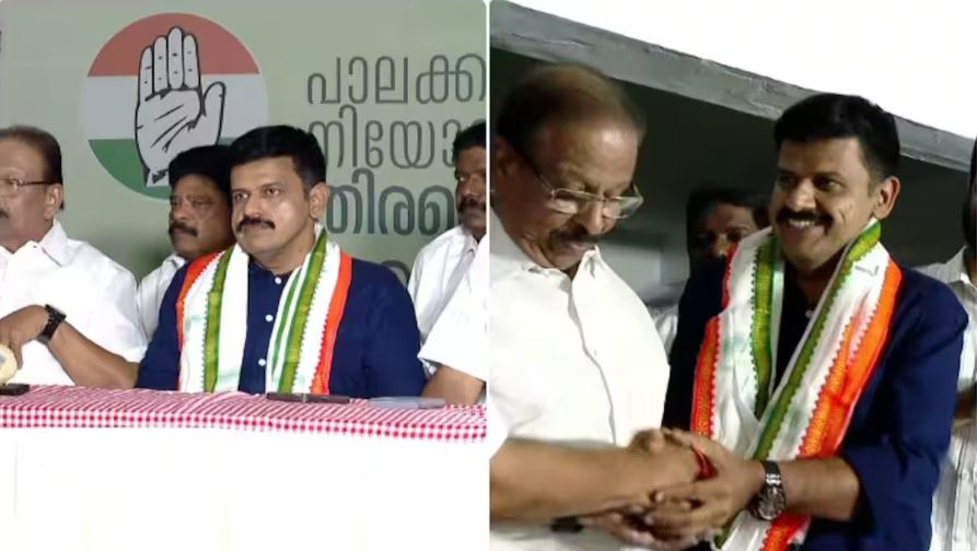 sandeep warrier congress entry