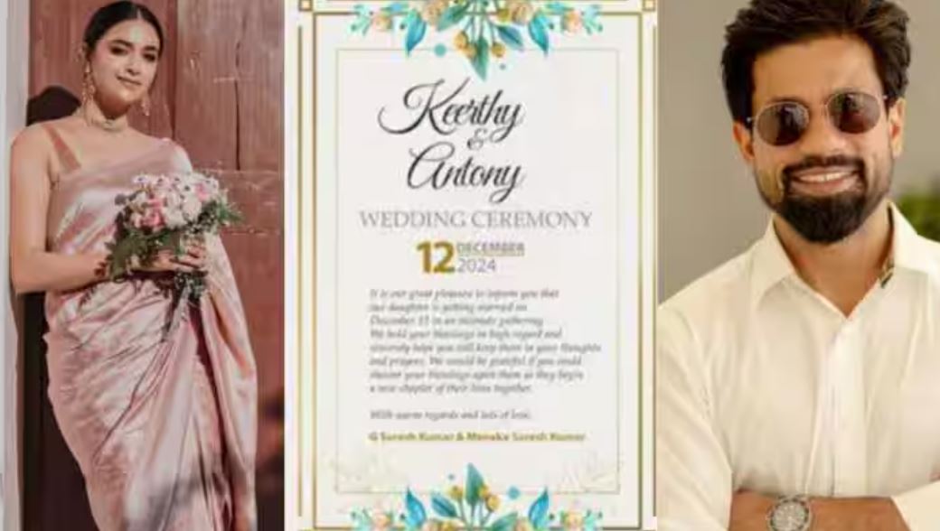 Keerthy Suresh-Antony Thattil Wedding
