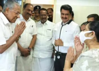 CM visits uma thomas mla