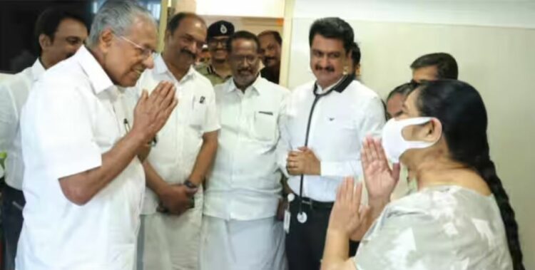 CM visits uma thomas mla