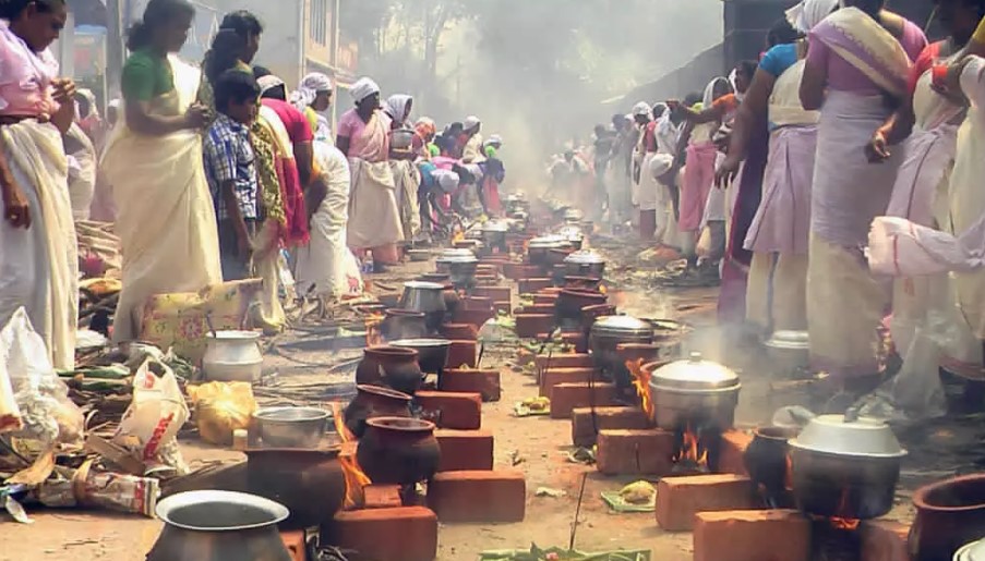attukal pongala 2025 begins