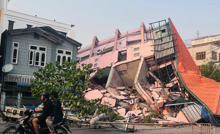 Earthquake in Myanmar and Thailand
