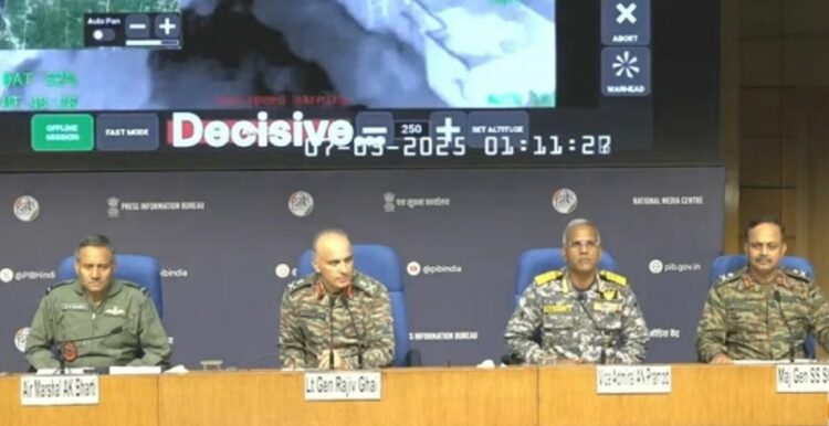 India's primary objective was to dismantle terrorism