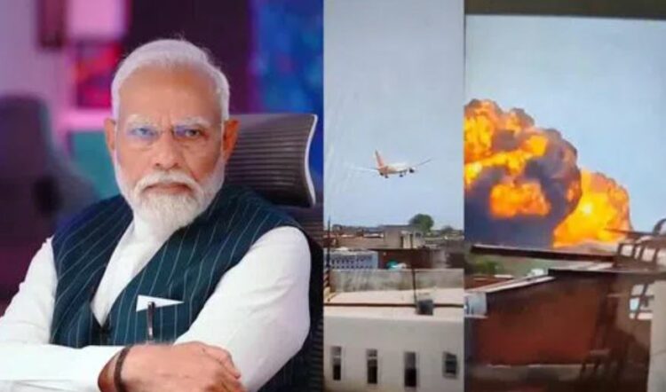 Narendra Modi Air India Ahmedabad-London flight crash